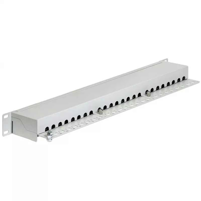 Patch panel DeLOCK 43300 1U RJ-45 Pelēks