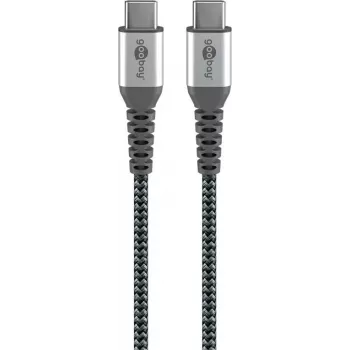 Wentronic 79559 USB kabelis sudraba krāsā