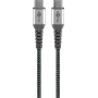 Wentronic 79559 USB kabelis sudraba krāsā