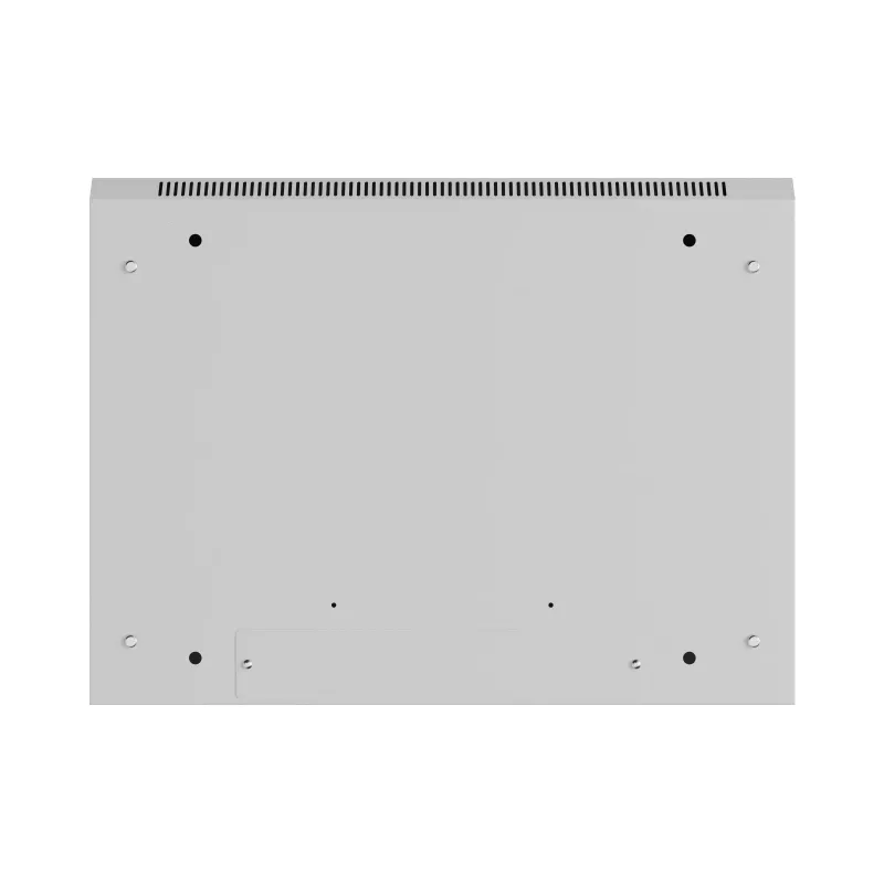 Pie sienas montējams 19 collu instalācijas skapis LANBERG WF01-6404-00S 4U 600×450 mm, pelēks