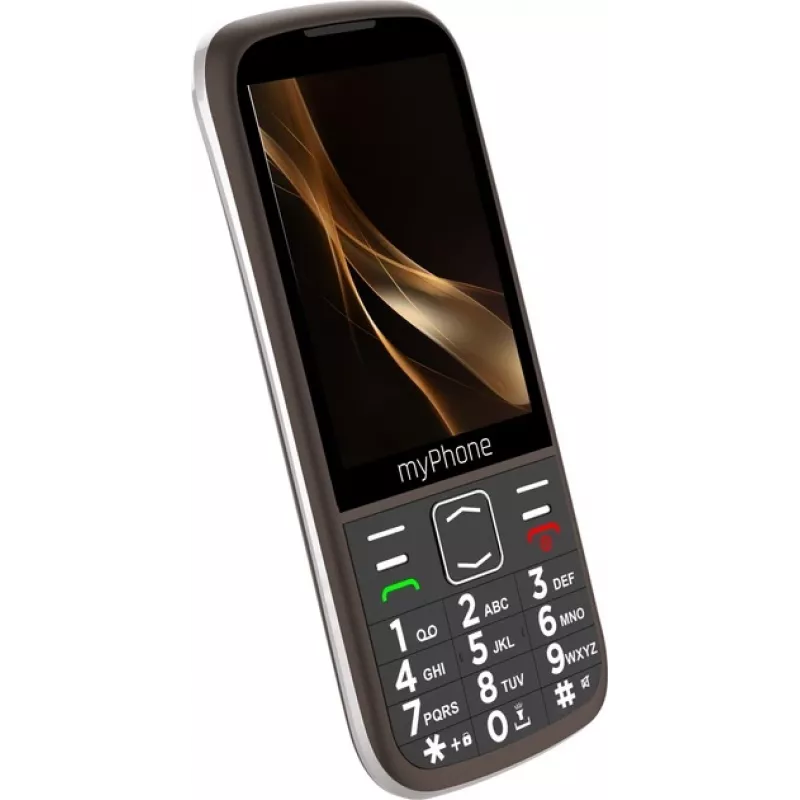 myPhone Halo 4 Plus LTE Praline Collection Brūns | 3.5 collu IPS | 48 MB | 128 MB | Divas SIM | MicroSD | 3G | Bluetooth | 2 MP kamera | 2500 mAh