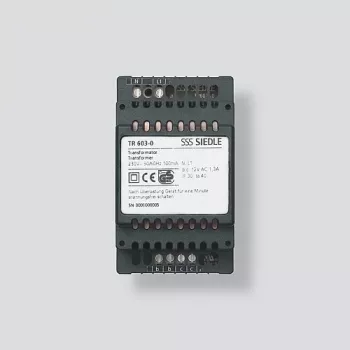 Siedle TR 603-0 Barošanas bloks, melns