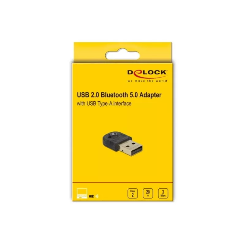 DeLOCK 61012 Bluetooth USB adapter 3 Mbit/s
