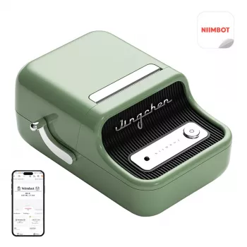 Niimbot B21 Pro pārnēsājams etiķešu printeris (zaļš)