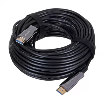 HDMI kabelis Gembird CCBP-HDMI-AOC-30M-02 30m HDMI Type A vīrišķais Melns