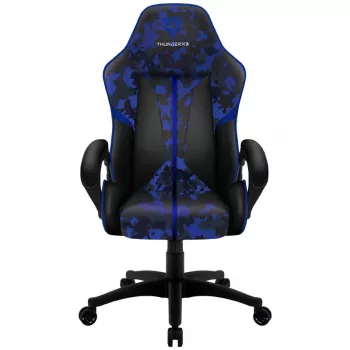 Gaming krēsls Thunder X3 BC1 Camo Blue ar regulējamu augstumu un atzveltnes funkciju