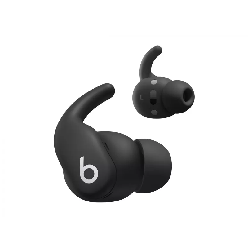 Bezvadu austiņas Apple Powerbeats Fit (iekšauss) — H1 mikroshēma, IPX4 ūdensizturība, aktīvā trokšņu slāpēšana, Dolby Atmos, USB‑C uzlādes futrālis, 30 h darbība