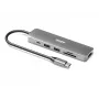 Port Designs 900162 5-in-1 USB-C mobilo dokstacija, 100W