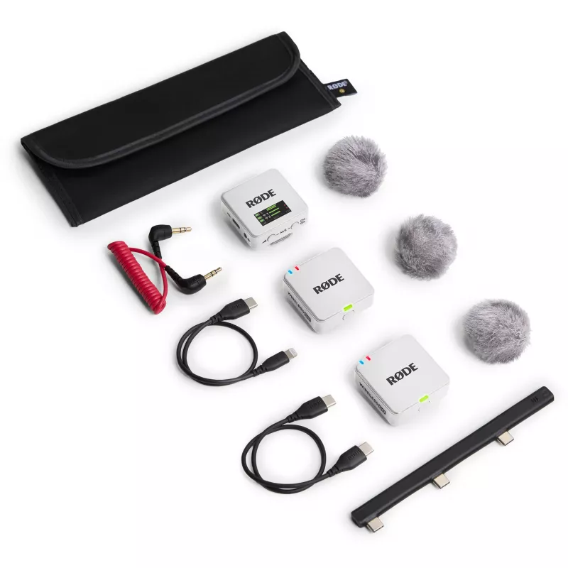 RØDE Wireless GO III Baltā krāsā - bezvadu mikrofonu sistēma (balta)