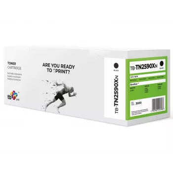 Tonera kasetne Brother TN2590XL TB-TN-2590XN BK 100% jauna
