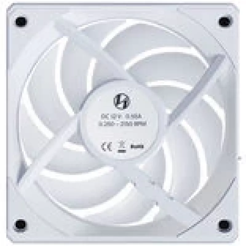 Korpusa ventilators Lian Li UNI FAN CL Wireless Reverse 120mm Balts