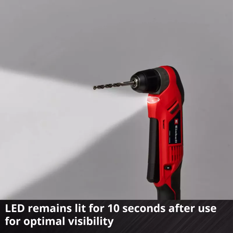 Einhell TE-AD 18 Li Solo akumulatora leņķa urbjmašīna, Power X-Change, 18 V, 45 Nm, bez akumulatora un lādētāja, sarkana/melna