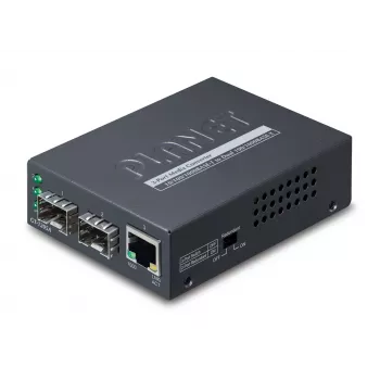 PLANET GT-1205A tīkla mediju pārveidotājs 1000 Mbit/s Melns