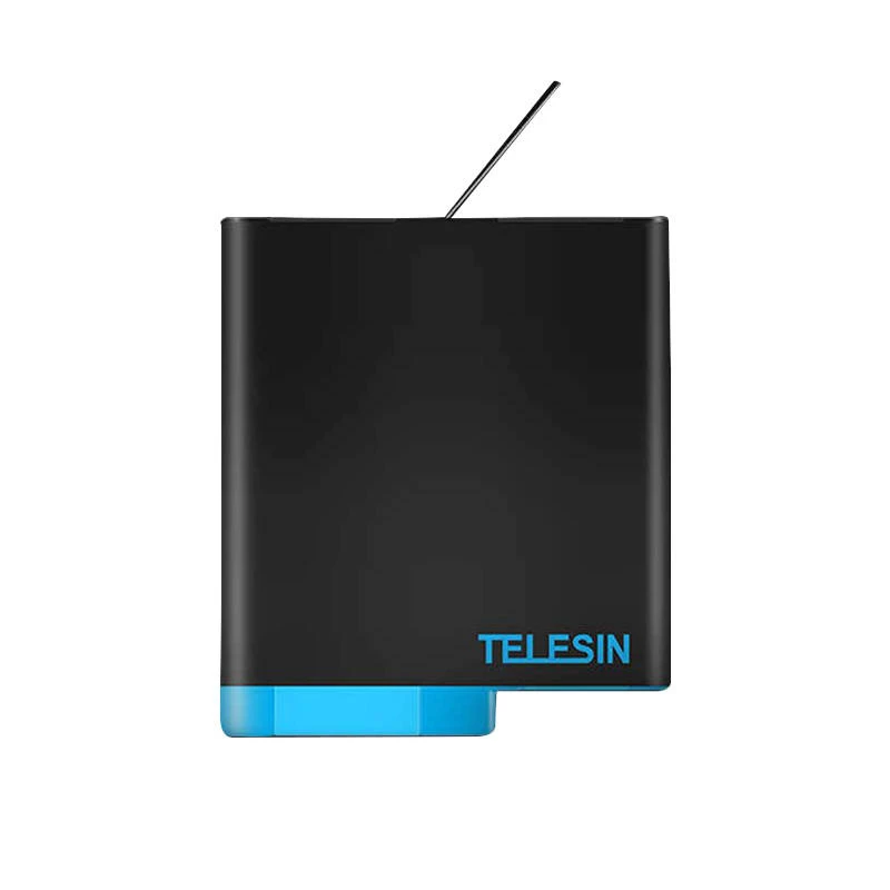 Trīskanālu lādētājs Telesin GP-BNC-801 GoPro Hero5/6/7/8 ar 2 baterijām