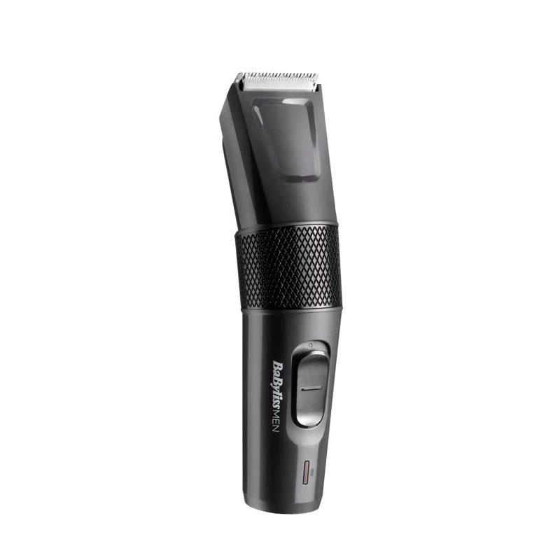 Matu griezējs BABYLISS E786E, bezvadu uzlādējams, 13 garuma pakāpes, 0,5–24 mm, nerūsējošā tērauda asmens, melns