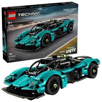 LEGO Technic konstruktors Aston Martin Valkyrie modelis 1:8 mērogā, 707 detaļas, ieteicams no 9 gadiem