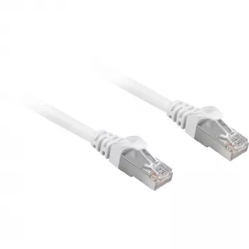 Tīkla kabelis Sharkoon Cat.6a S/FTP RJ-45 20 m Balts