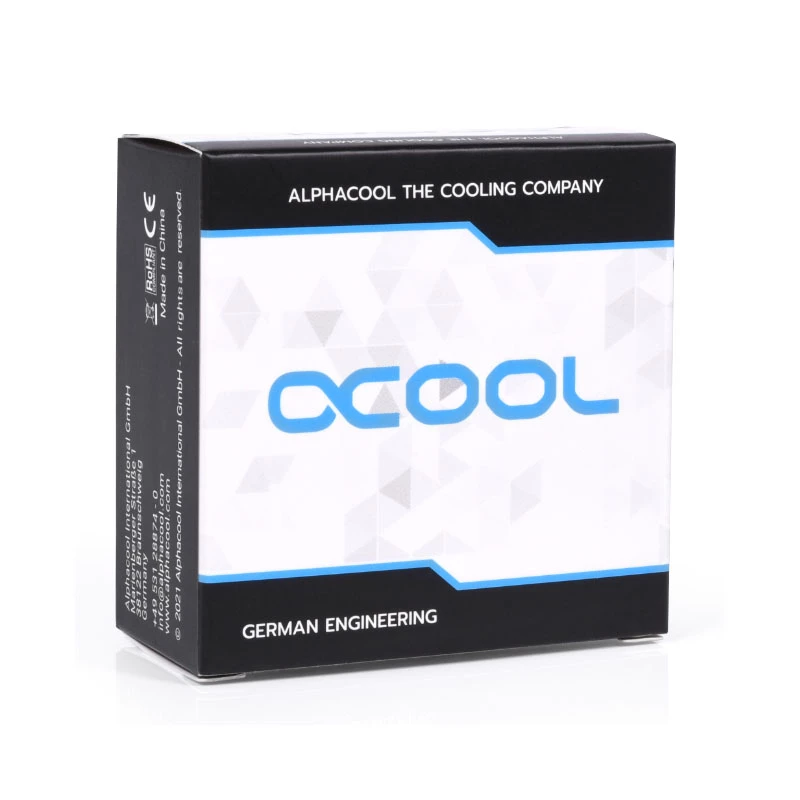 Alphacool 17578 ūdens bloks Messings Melns 23.5mm 31mm 18.5mm