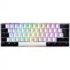SKILLER SGK50 S4 Gaming tastatūra Balta/melna, PT izkārtojums, Kailh Red