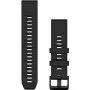 Garmin QuickFit 010-13392-00 Black Silikona Siksniņa 22mm