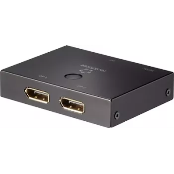 Renkforce 2 Portu DisplayPort-Slēdzis divvirzienu 3840 x 2160 pikseļi (RF-3795624)