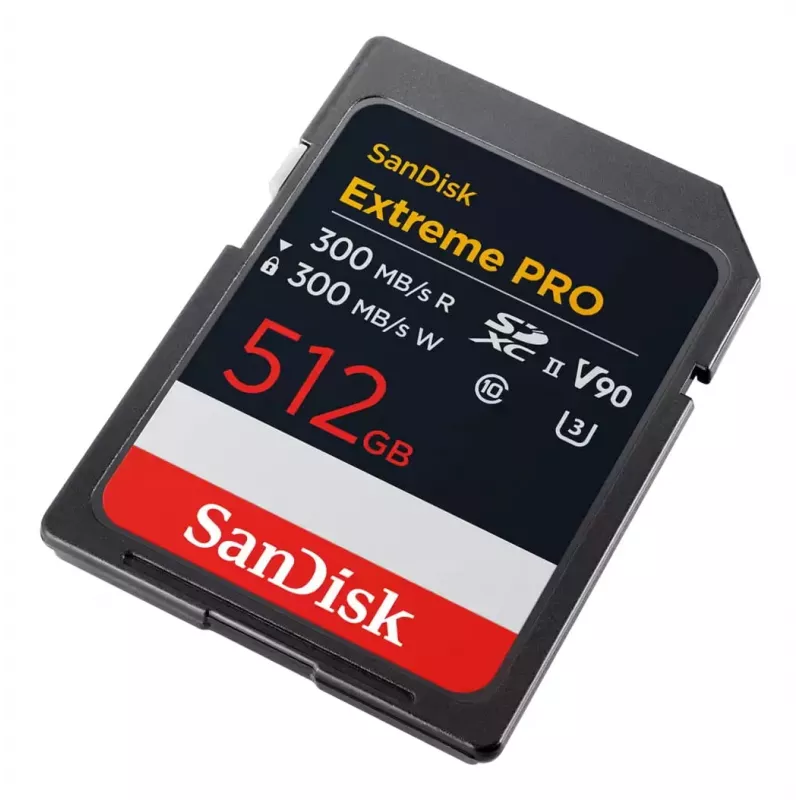 SanDisk Extreme Pro atmiņas karte SDXC UHS-II 512 GB V90 U3