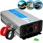 Extralink OPIP-1500W tīras sinusoīdas sprieguma pārveidotājs, 12 V uz 230 V, 1500 W
