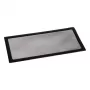 Putekļu filtrs DEMCiflex 0323 — nomaiņas filtrs PC ventilācijai, 125.2 × 248.5 mm, melns/pelēks