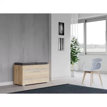 Slēgts apavu skapis Top e Shop OPAL SZAFKA SONOMA — ozols, 850×450 mm, skaidu plātne, 16 mm rāmis