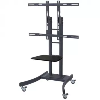 VALUE - Mobilais statīvs LCD/Plazmas ekrāniem un DVD atskaņotājiem - Melns - Ekrāna izmērs: 82 - 254 cm (32 - 100 collas) (17.99.1165)