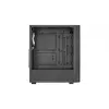 PC korpuss AEROCOOL PGS DESIGNER-G-BK-v1 ATX midi tornis, rūdīts stikls, 4 RGB ventilatori, atbalsta ATX, GPU 34.5 cm, CPU dzesētājs 158 mm