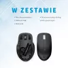 HP 435 Multi-Device Wireless Mouse, Ambidextrous, RF Wireless + Bluetooth, 4000 DPI, Melns