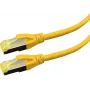 LOGON APR6A030Y Cat6a S/FTP (S‑STP) Dzeltens 3 m RJ‑45–RJ‑45 tīkla kabelis