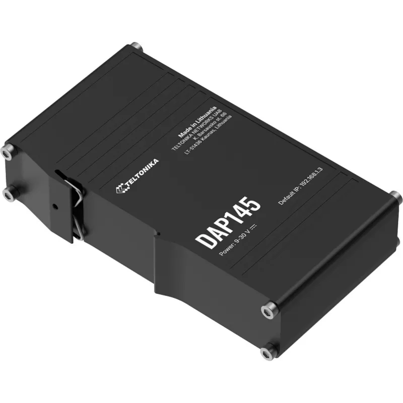 Piekļuves punkts TELTONIKA DAP145 Wi‑Fi 4 300 Mbit/s 2 antenas DIN sliede
