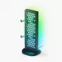 Nanoleaf Pegboard Lighted Desk Dock – apgaismots organizators ar USB centrmezglu