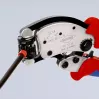 KNIPEX Twistor T pašregulējošās gofrēšanas knaibles vadu uzgaļu gofrēšanai