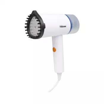 Rokas tvaika gludeklis Tristar ST-8960 — 1200 W, 0.11 L tvertne, 20 g/min tvaiks, salokāms rokturis, balts