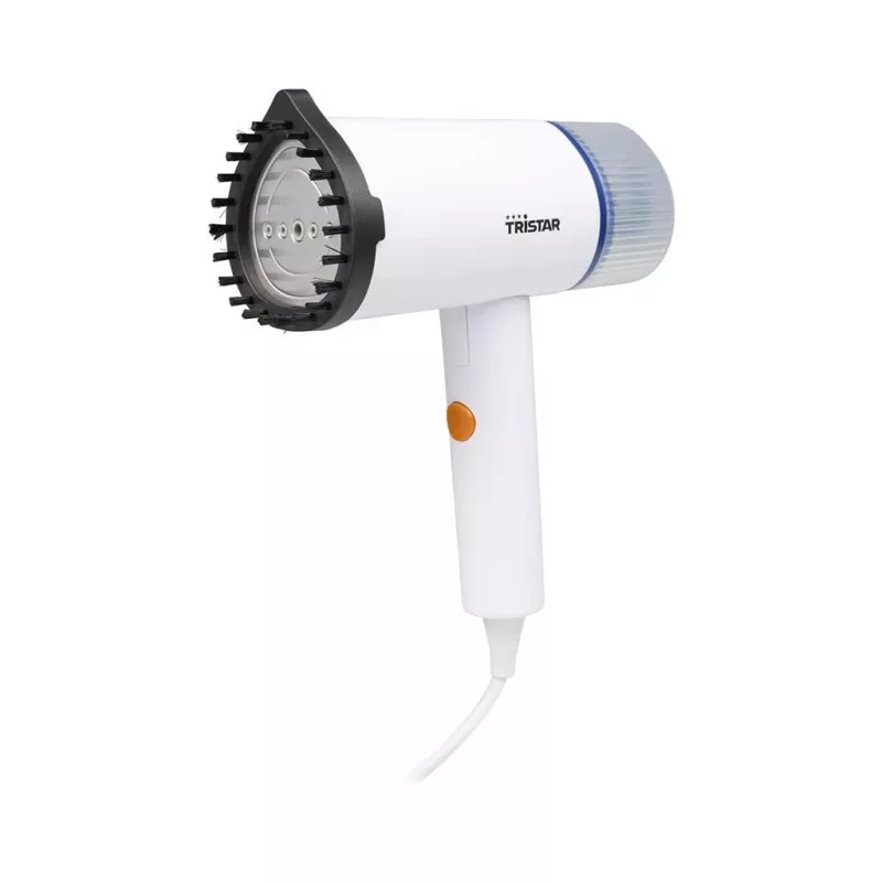 Rokas tvaika gludeklis Tristar ST-8960 — 1200 W, 0.11 L tvertne, 20 g/min tvaiks, salokāms rokturis, balts