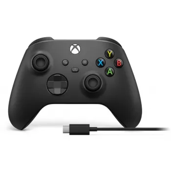 Microsoft EP2-29944 Gaming Controller Melns Bluetooth/USB Spēļu Pults Ar Digitālo/Analogo Vadību Android, PC, Xbox One, Xbox Series S, Xbox Series X, iOS