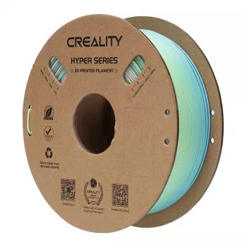3D drukas pavediens Creality PLA 1.75 mm, 1 kg — Zils/Zaļš/Rozā (Creality 3301010424)