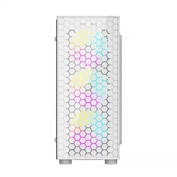Datora korpuss gaming Fornax 500, balts