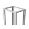 Atvērtais statīvs 19 inch 42U 600x1000 pelēks Lanberg