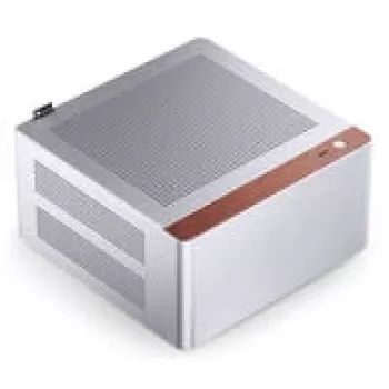 Datora korpuss Jonsbo NV10 Mini ITX - Sudrabs