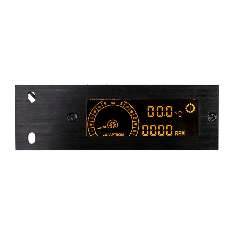 Lamptron TC20 PCI ventilatora un RGB LED kontrolieris, melns