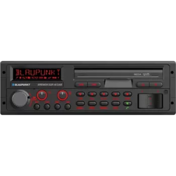Blaupunkt Bremen SQR 46 DAB Autoradio ar DAB+ uztvērēju, Bluetooth® brīvroku sistēma, Retro dizains (2001018000000)