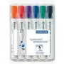 Marķieris Staedtler 351 B WP6 6 gab. Melns Zils Zaļš Oranžs Sarkans Violets