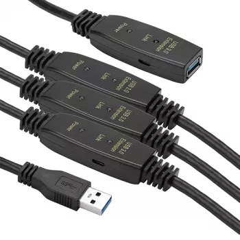 USB 3.0 pagarinātājkabelis AF – AM, 30m