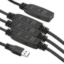 USB 3.0 pagarinātājkabelis AF – AM, 30m