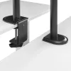 Monitora sienas stiprinājums SBOX LCD-LM01-2 13–27 collu ekrāniem, max 12 kg, VESA 100x100