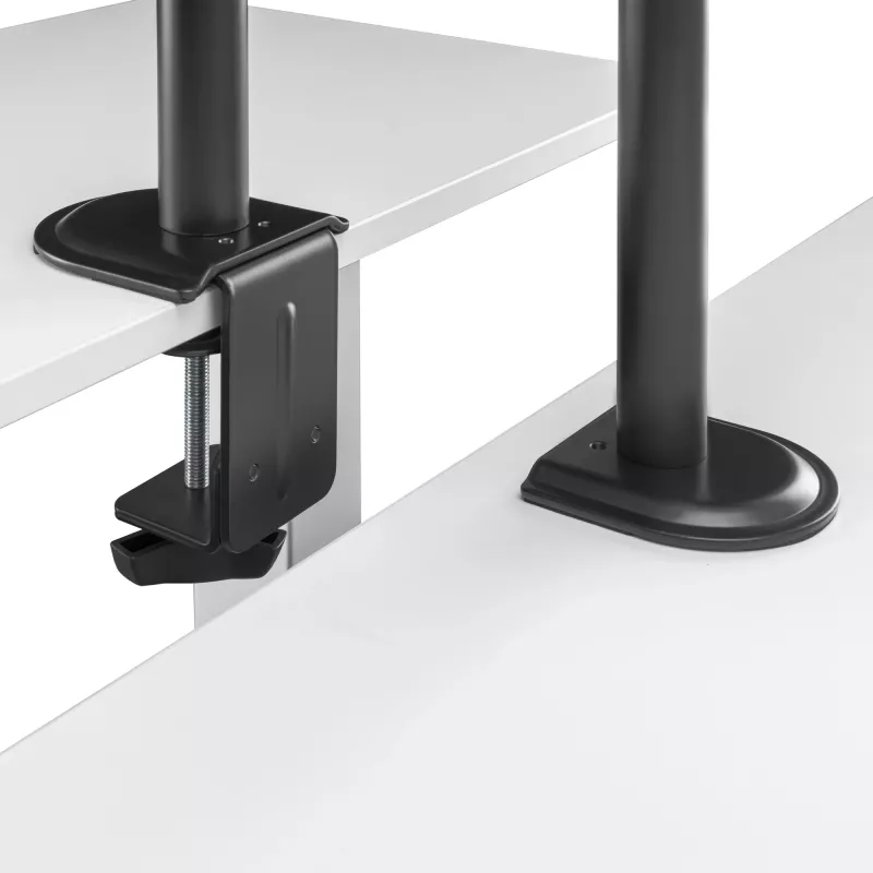 Monitora sienas stiprinājums SBOX LCD-LM01-2 13–27 collu ekrāniem, max 12 kg, VESA 100x100